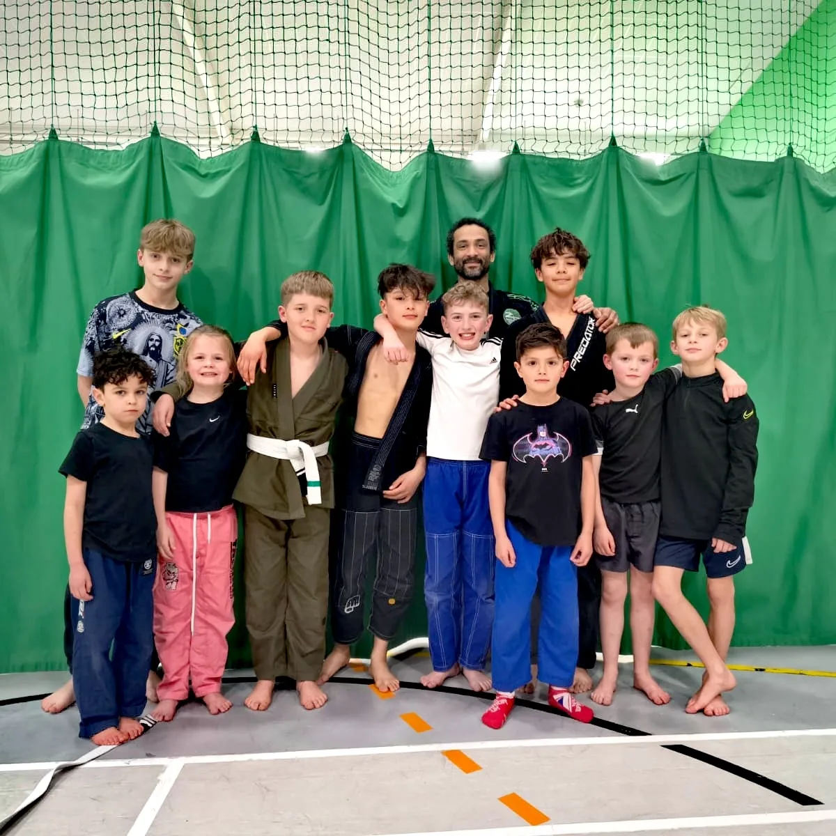 Group photo after class